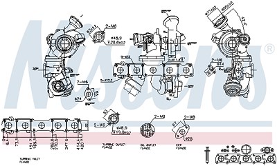 Nissens Lader, Aufladung [Hersteller-Nr. 93430] für Volvo von NISSENS