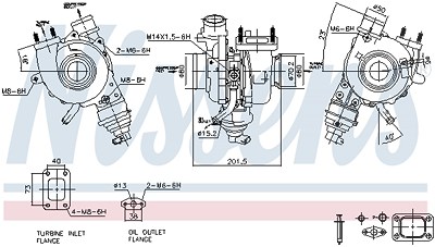 Nissens Lader, Aufladung [Hersteller-Nr. 93476] für Iveco von NISSENS