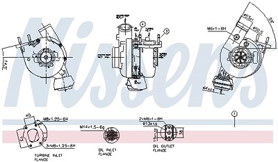 Nissens Lader, Aufladung [Hersteller-Nr. 93483] für Iveco von NISSENS