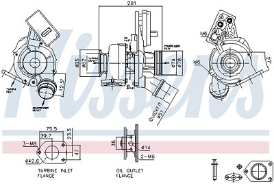 Nissens Lader, Aufladung [Hersteller-Nr. 93519] für Mini von NISSENS