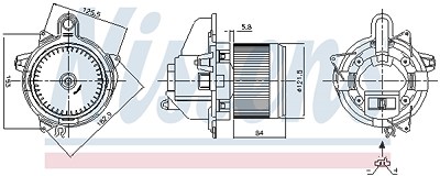 Nissens Innenraumgebläse [Hersteller-Nr. 87359] für Renault von NISSENS