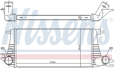 Nissens Ladeluftkühler [Hersteller-Nr. 96393] für Mini von NISSENS