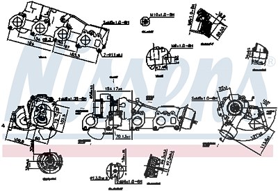 Nissens Lader, Aufladung [Hersteller-Nr. 93127] für Mercedes-Benz von NISSENS