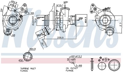 Nissens Lader, Aufladung [Hersteller-Nr. 93323] für BMW von NISSENS