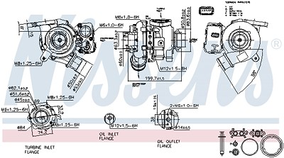 Nissens Lader, Aufladung [Hersteller-Nr. 93432] für Land Rover, Jaguar von NISSENS