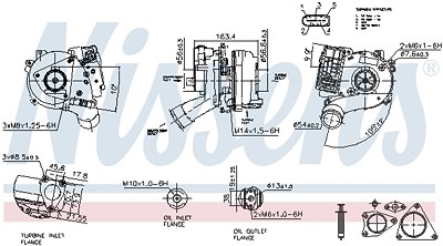 Nissens Lader, Aufladung [Hersteller-Nr. 93501] für Audi von NISSENS