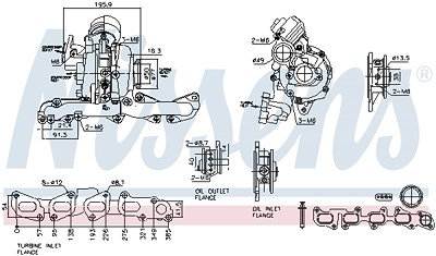 Nissens Lader, Aufladung [Hersteller-Nr. 93506] für Audi von NISSENS