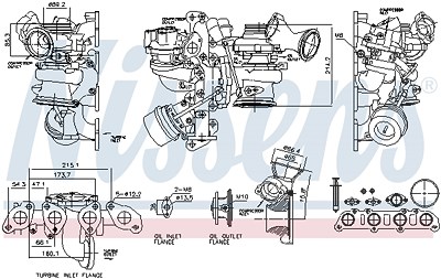 Nissens Lader, Aufladung [Hersteller-Nr. 93508] für Volvo von NISSENS