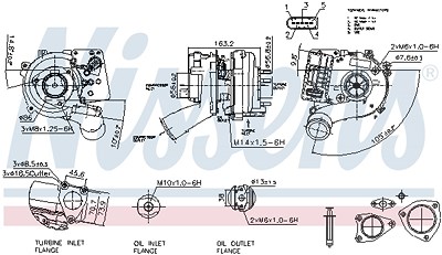 Nissens Lader, Aufladung [Hersteller-Nr. 93534] für VW, Audi, Porsche von NISSENS