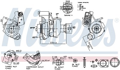 Nissens Lader, Aufladung [Hersteller-Nr. 93564] für BMW von NISSENS