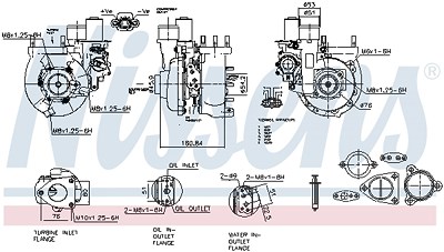 Nissens Lader, Aufladung [Hersteller-Nr. 93643] für Toyota von NISSENS