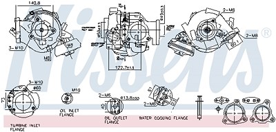 Nissens Lader, Aufladung [Hersteller-Nr. 93680] für Toyota von NISSENS