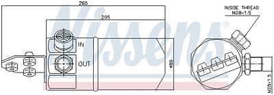 Nissens Trockner, Klimaanlage [Hersteller-Nr. 95194] für Audi, VW von NISSENS