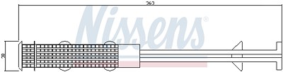 Nissens Trockner, Klimaanlage [Hersteller-Nr. 95357] für Mercedes-Benz von NISSENS