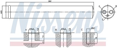 Nissens Trockner, Klimaanlage [Hersteller-Nr. 95525] für Land Rover von NISSENS