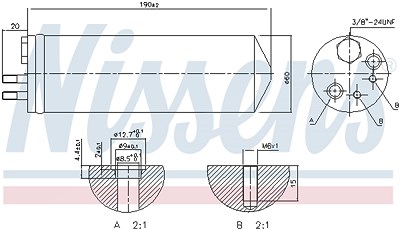 Nissens Trockner, Klimaanlage [Hersteller-Nr. 95148] für Kia von NISSENS