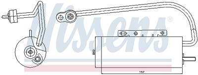 Nissens Trockner, Klimaanlage [Hersteller-Nr. 95339] für Cadillac, Opel, Saab von NISSENS