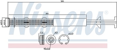 Nissens Trockner, Klimaanlage [Hersteller-Nr. 95403] für Opel von NISSENS