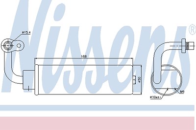 Nissens Trockner, Klimaanlage [Hersteller-Nr. 95444] für Nissan von NISSENS