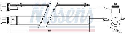 Nissens Trockner, Klimaanlage [Hersteller-Nr. 95465] für Mercedes-Benz, VW von NISSENS