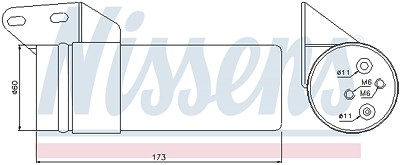 Nissens Trockner, Klimaanlage [Hersteller-Nr. 95476] für Dacia, Renault von NISSENS