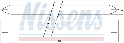 Nissens Trockner, Klimaanlage [Hersteller-Nr. 95500] für Ford von NISSENS