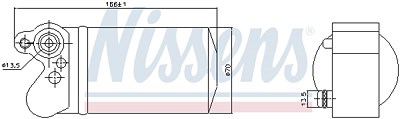 Nissens Trockner, Klimaanlage [Hersteller-Nr. 95517] für Volvo von NISSENS