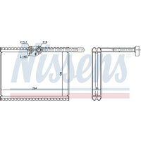 Verdampfer, Klimaanlage NISSENS 92324 von Nissens