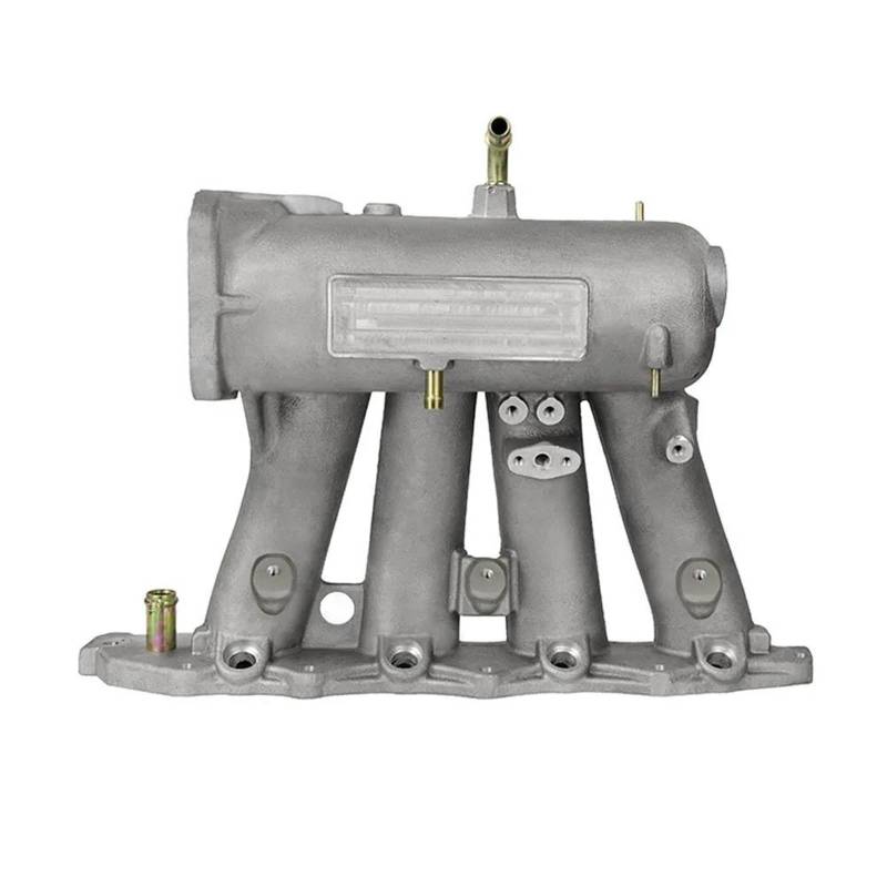 Einlassluftrohrschlauch Für B-Serie Aluminium Ansaugkrümmer 70MM für Auto Power Air Ansaugkrümmer Für Integra Für GS-R GSR DB8 B18 B18C 92-01 Ansaugrohr(Silver) von NITRIMS