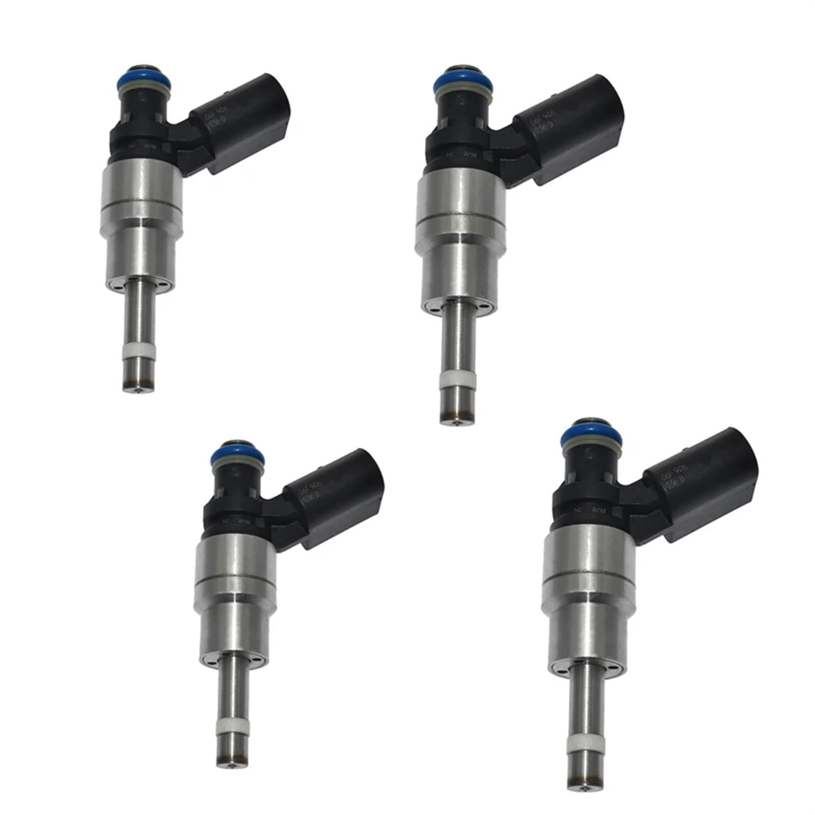 Einspritzdüse 1PC/4Pcs 06F906036D Fit Für Kraftstoff Injektoren Für A3 A4 TT Quattro 2,0 L 2005-2009 06D90603 6B 0261500011 FI1071 FDB7105 Einspritzdüsen(4Pcs) von NITRIMS