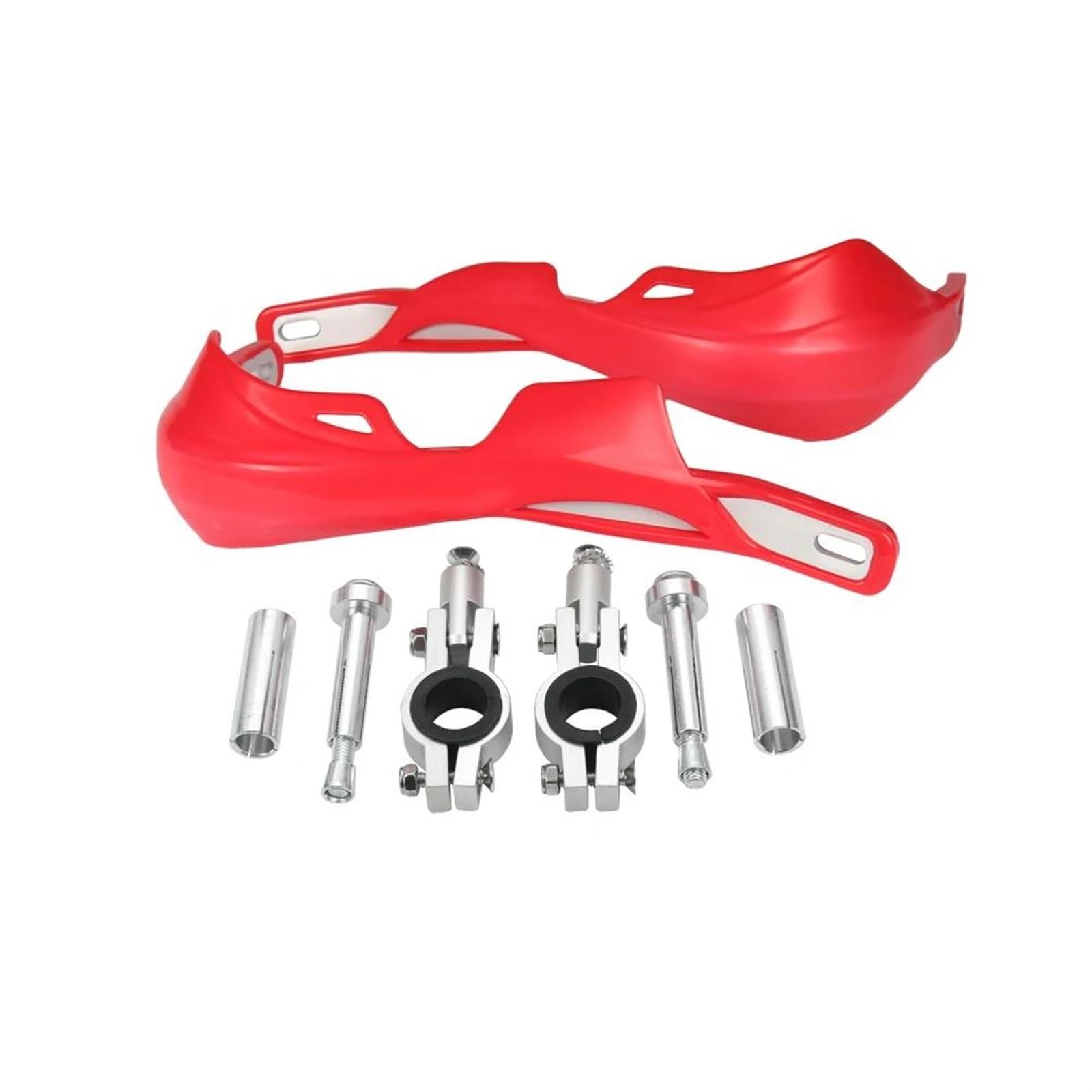 Lenker Handschutz Für 22/28 Mm ATV Dirt Pit Bikes Motorrad-Lenker Winddichter Handschutz Motorrad Handschutz(Red) von NITRIMS