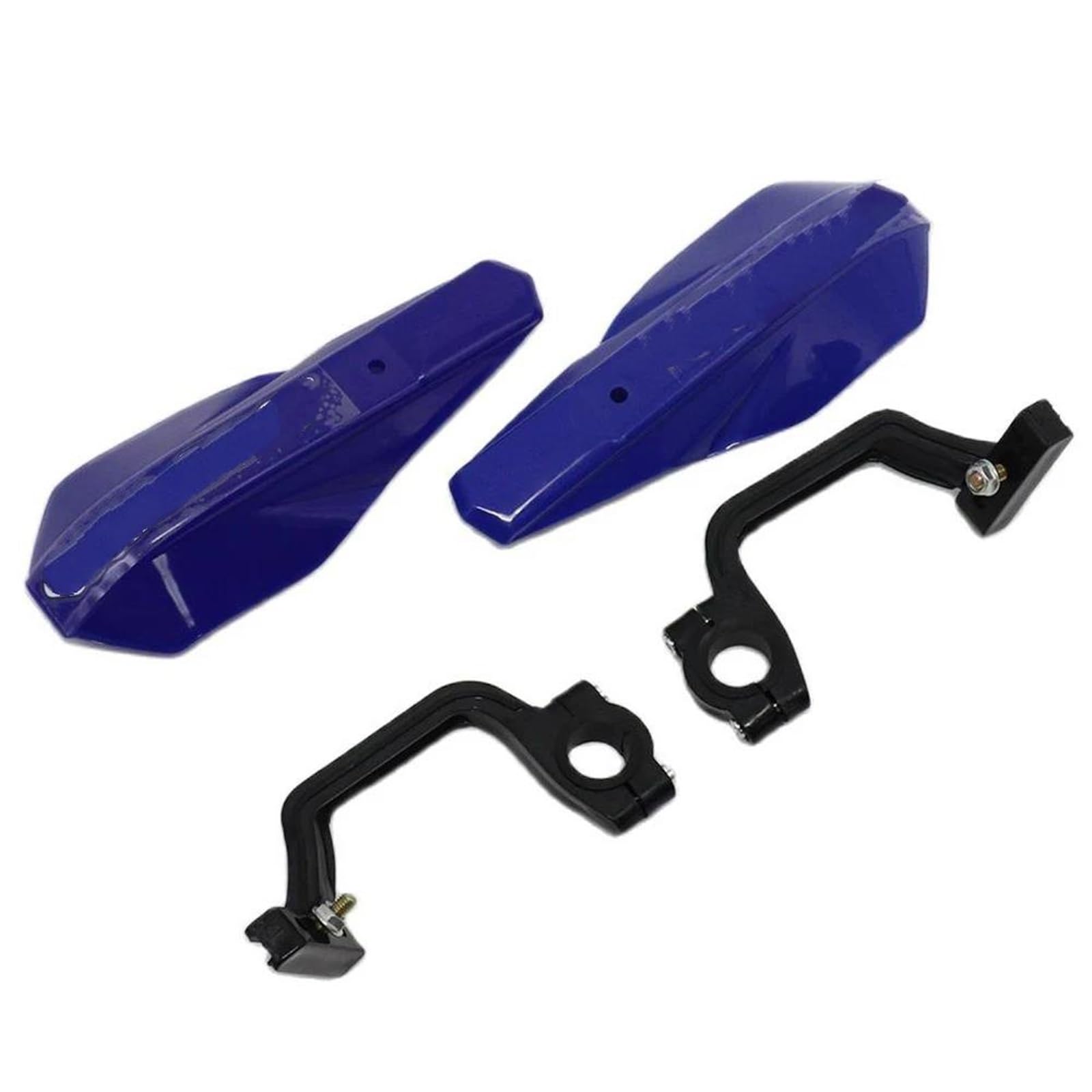 Lenker Handschutz Für 22MM 28MM Motorrad Pit Bike Street Bike Lenker Universal Handschutz Schild Schutz Schutz Getriebe Motorrad Handschutz(Blue) von NITRIMS