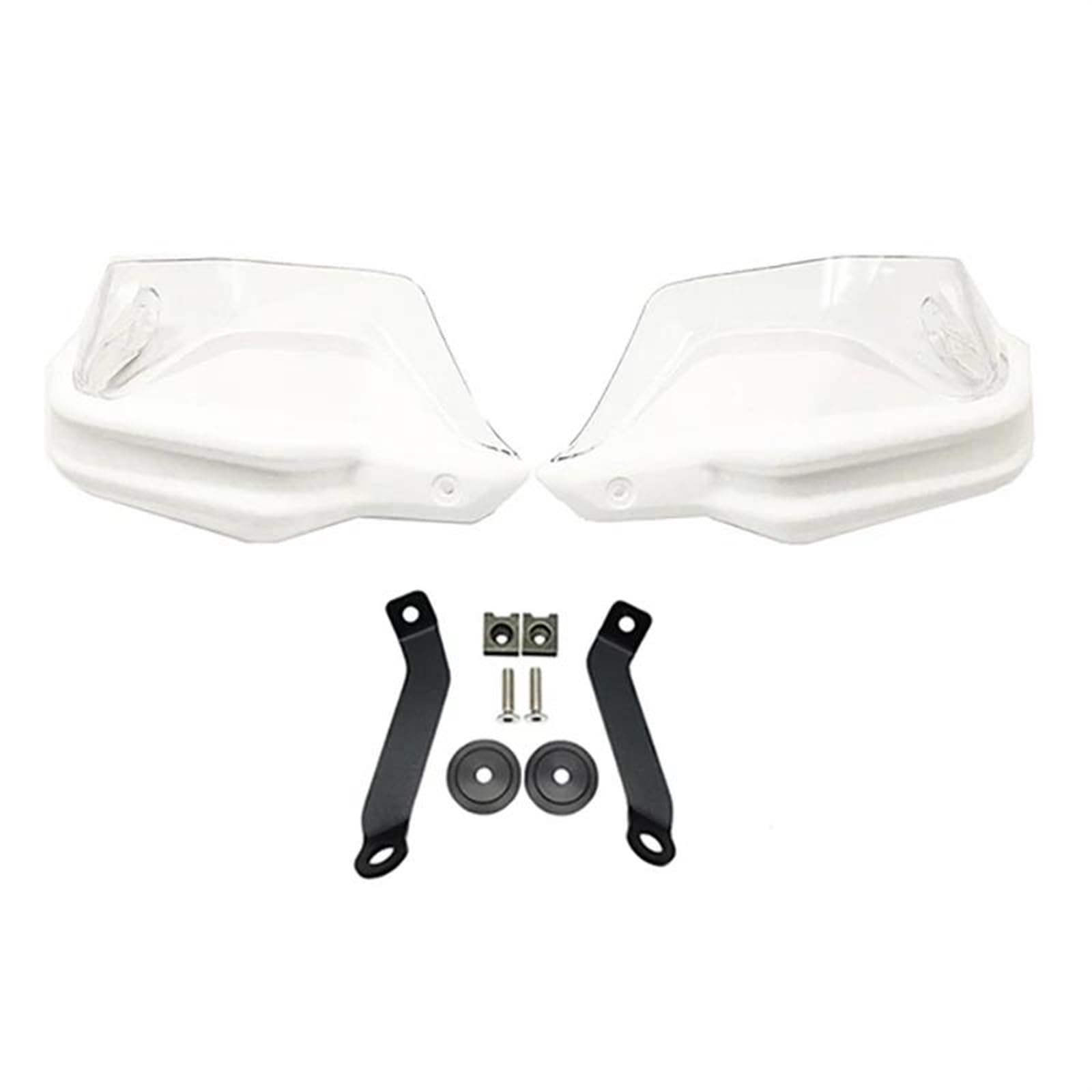 Lenker Handschutz Für NC750X DCT Für NC750S Für NC700X Für NC 750X2013-2023 Motorrad Handprotektoren Hand Schild Windschutzscheibe Motorrad Handschutz(White Clear Set) von NITRIMS