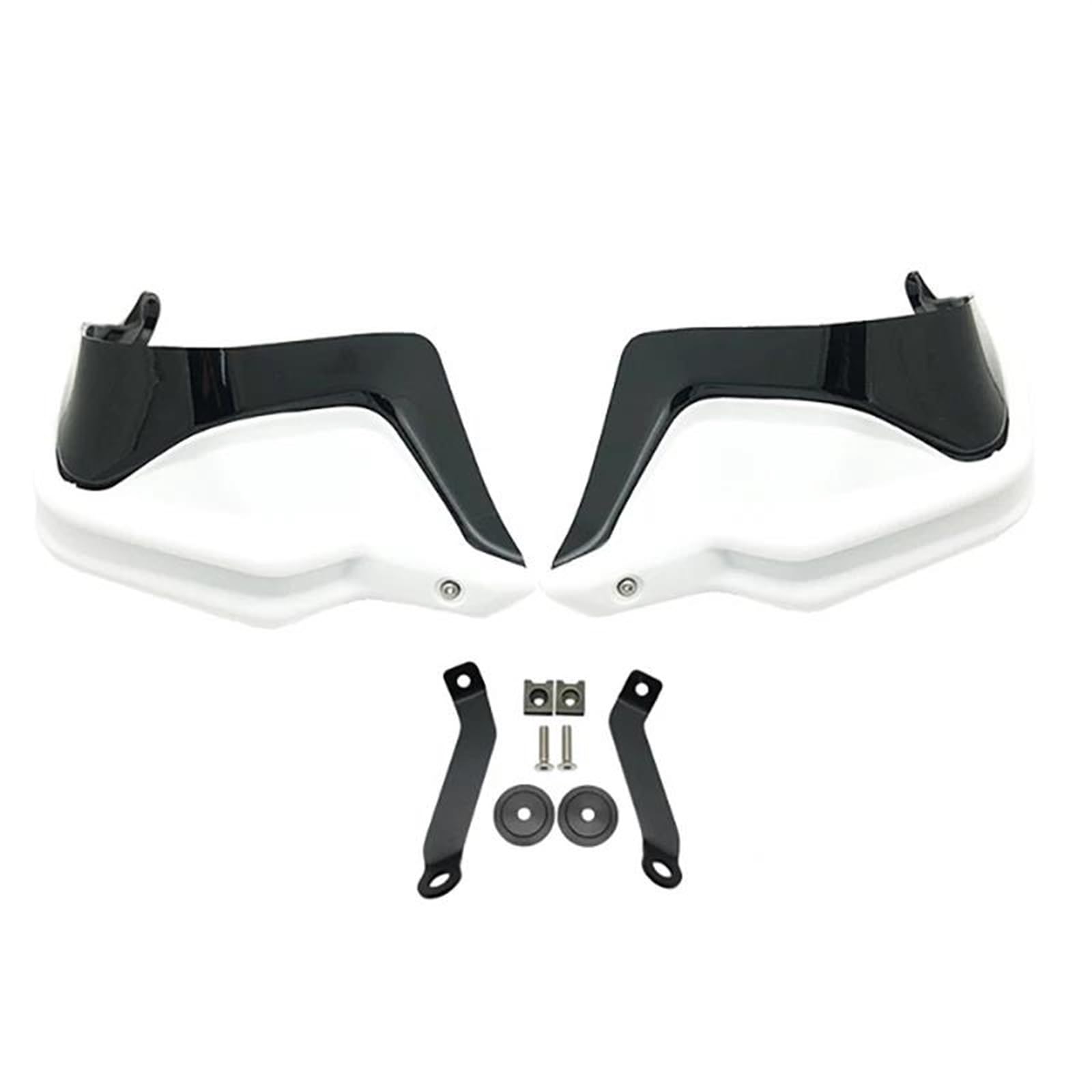 Lenker Handschutz Für NC750X Für NC750 X Für NC750S Für NC700X Für CB500X 2013-2023 Motorrad Wind Schild Hand Guards Abdeckung Motorrad Handschutz(White Black Set) von NITRIMS