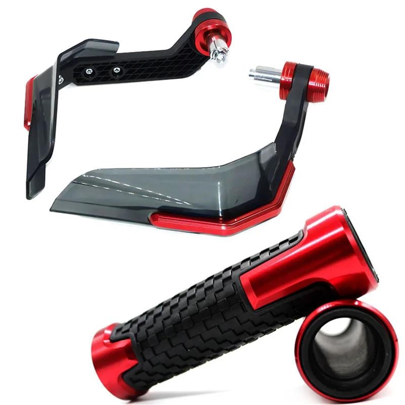 Lenker Handschutz Für Piaggio Für MP3 250 300 500 HPE Sport Roller Griff Griffe Griff Schild Schutz Motorrad Handschutz(Red) von NITRIMS