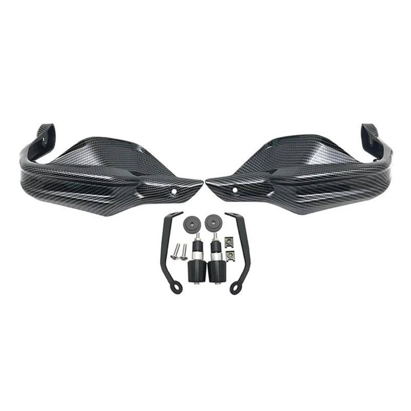 Lenker Handschutz Für Suzuki Für DL250 Für V-Strom Für DL 250 Für VStrom Für VStrom250 Für GW250 2017-2021 Motorrad Lenker Hand Guards Wind Protector Motorrad Handschutz(Handguard Carbon) von NITRIMS