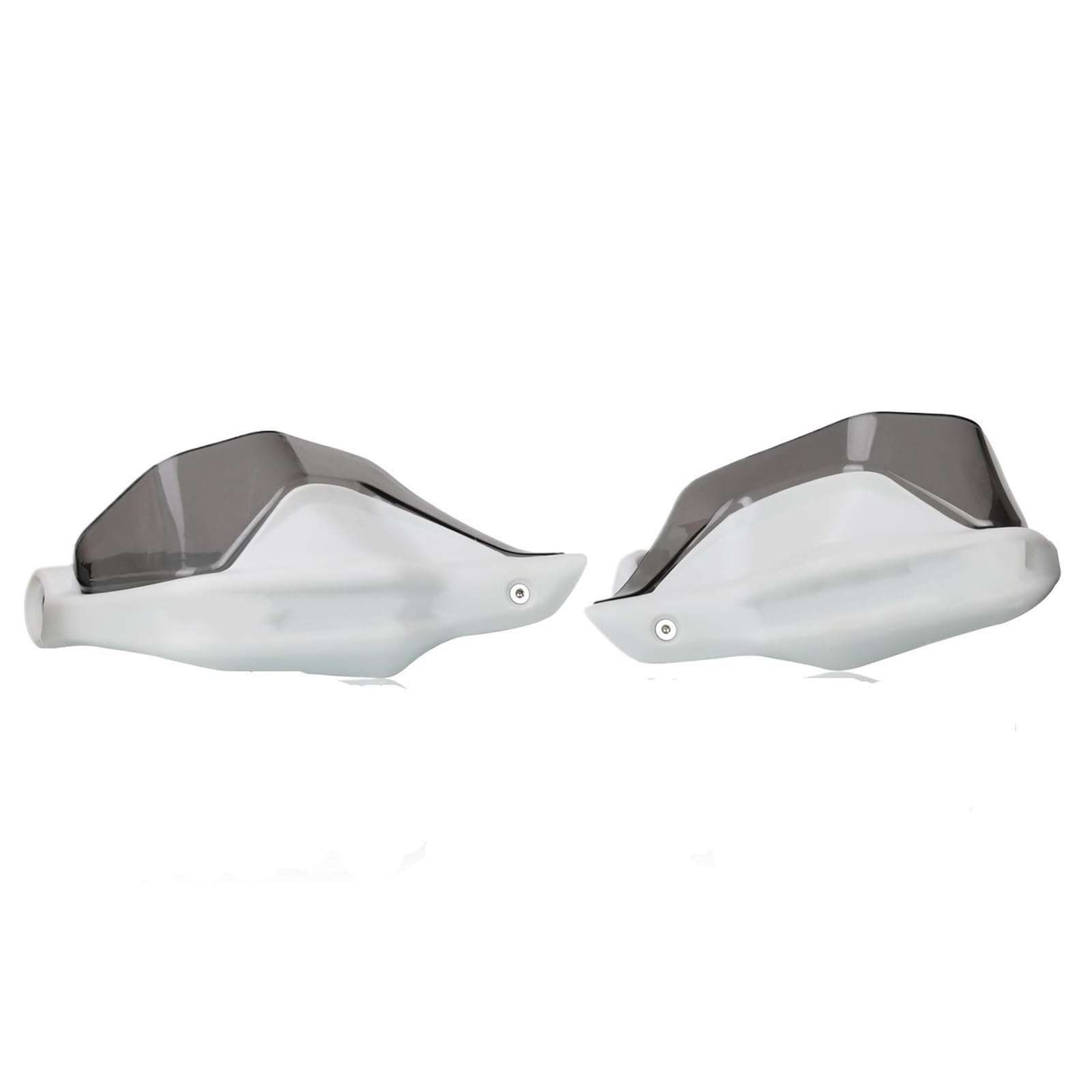 Lenker Handschutz Für VFR800X Für VFR 800 X Crossrunner 2015-2023 Motorrad Lenker Wachen Windschutzscheibe Handprotektoren Motorrad Handschutz(White and Gray) von NITRIMS