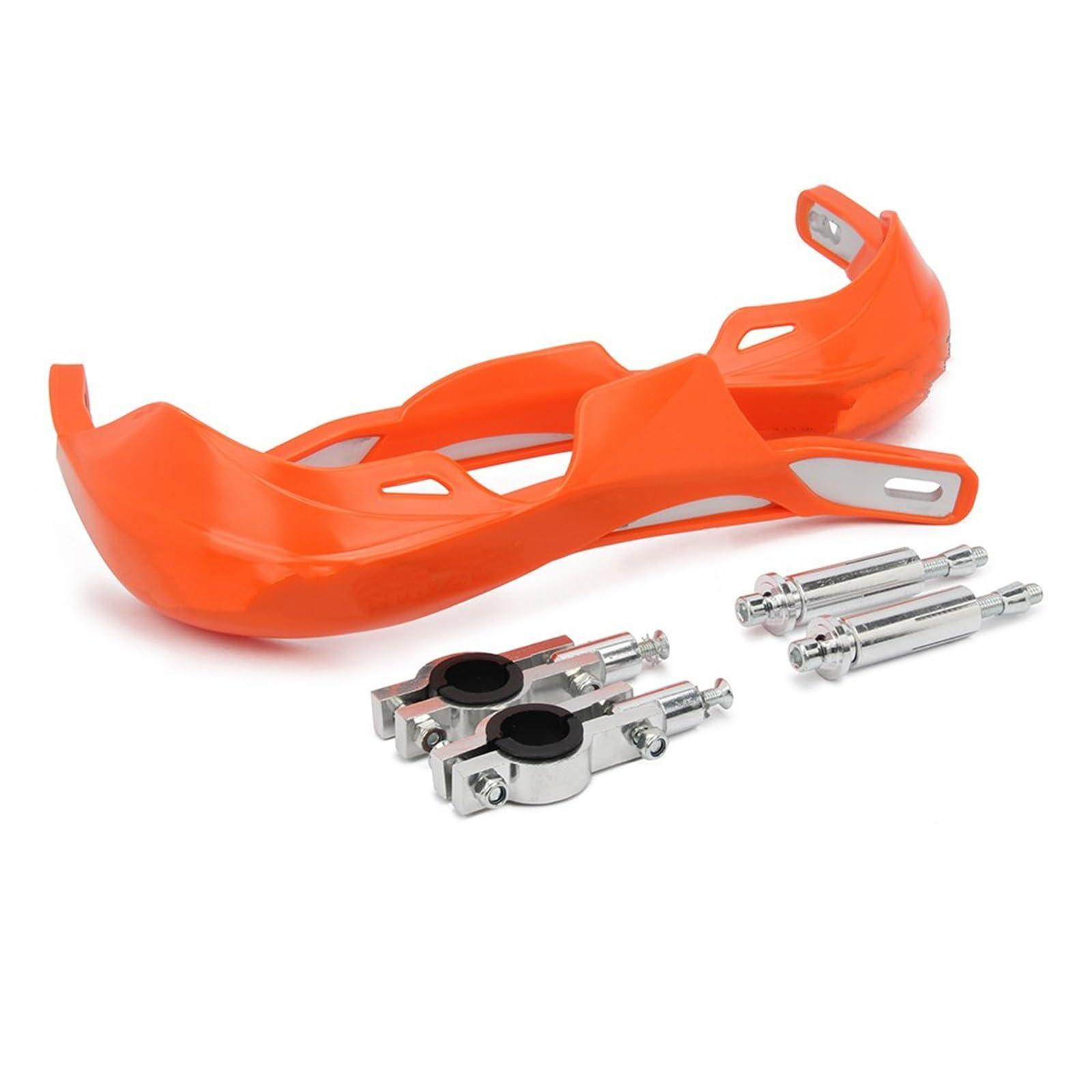 Lenker Handschutz Motorrad-Bremskupplungshebel-Handschützer Schutzvorrichtung 28 Mm 22 Mm Lenker-Handschützer Motorrad Handschutz(Orange) von NITRIMS