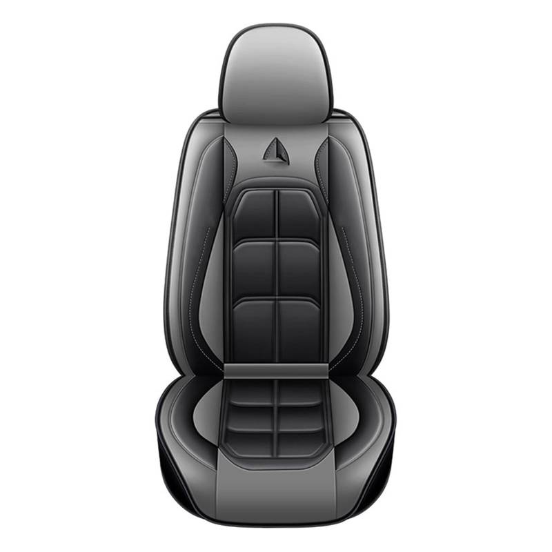 NITRIMS Autositzbezüge 1 PC Universal Auto Sitz Abdeckung Für Duster Für Kadjar Für Scenic Für Espace Für Fluence Für Koleos Innen Zubehör Auto Sitzbezüge(Black Gray 1 Seat) von NITRIMS