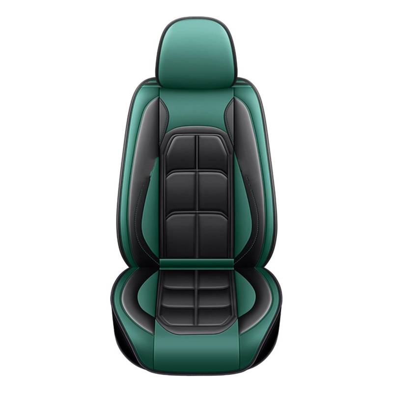 NITRIMS Autositzbezüge 1 PC Universal Auto Sitz Abdeckung Für Jeep Alle Auto Modelle Für Kompass Für Grand Für Cherokee Für Commander für Wrangler JK Innen Zubehör Auto Sitzbezüge(Black Green 1 Seat) von NITRIMS