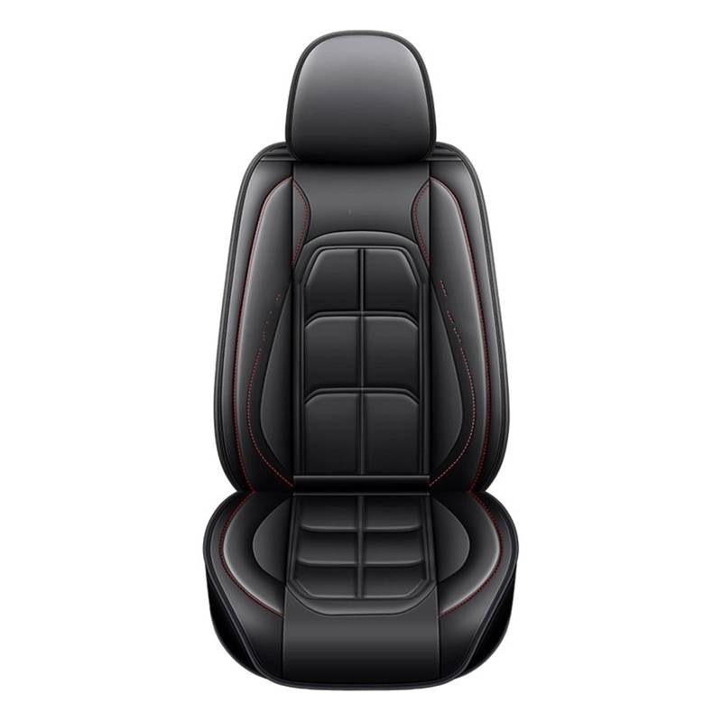 NITRIMS Autositzbezüge 1 PC Universal Auto Sitz Abdeckung Für Levorg Für Legacy Für WRX Für Liberty Für Tribeca Für Crosstrek Auto Zubehör Auto Sitzbezüge(Black 1 Seat) von NITRIMS