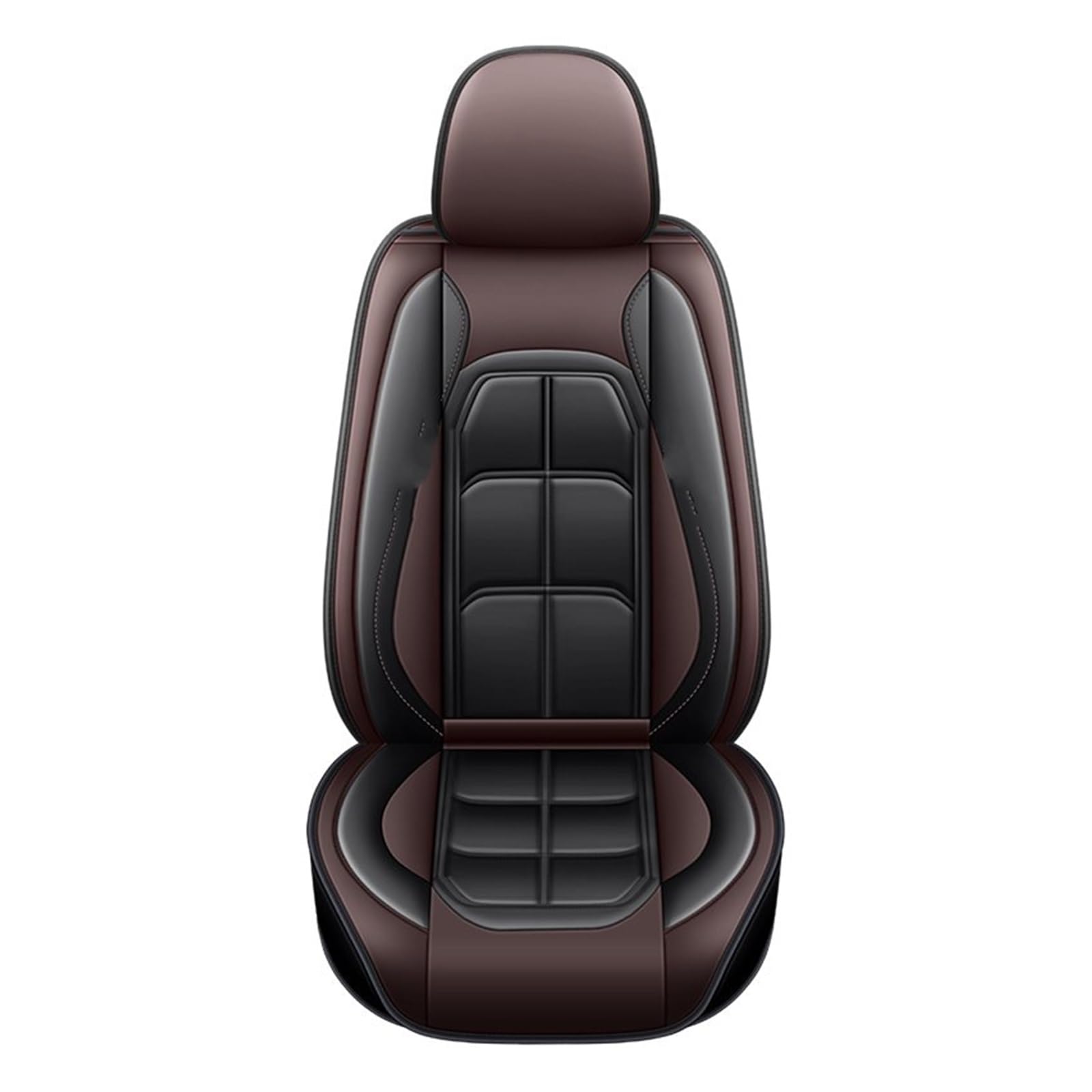 NITRIMS Autositzbezüge 1 PC Universal Auto Sitz Abdeckung Für Subaru Für Forester Für Outback XV Für Impreza Auto Zubehör Auto Sitzbezüge(Black Coffee 1 Seat) von NITRIMS