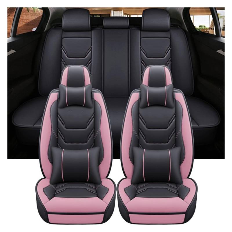 NITRIMS Autositzbezüge Universal Auto Sitzbezüge Kissen Für Vw Für Golf 7 Zubehör Innenräume Frauen Full Set Auto Protector Auto Sitzbezüge(9 PCS 2) von NITRIMS