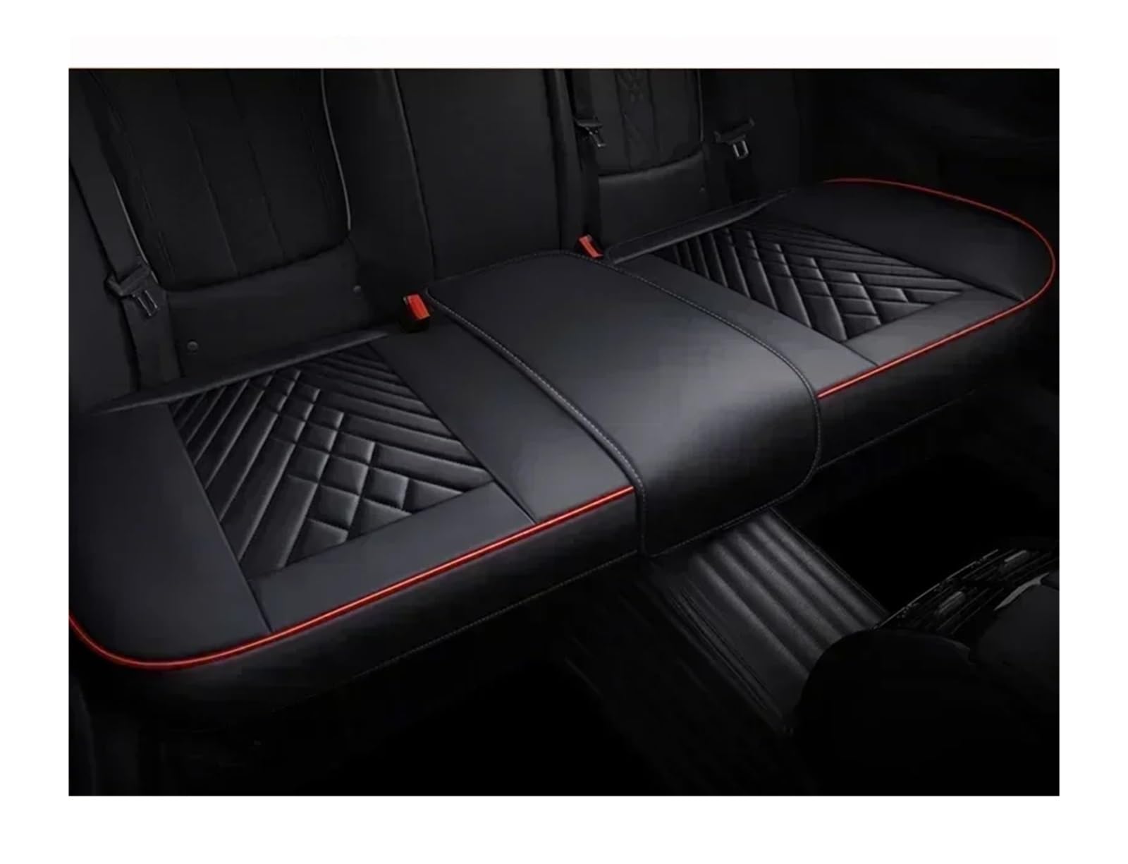 NITRIMS Autositzbezüge Vollständige Abdeckung Autositzbezug Kissen für Toyota für FJ für Cruiser für Mark X für Premio Autozubehör Auto Sitzbezüge(Only Rear Seat 2) von NITRIMS