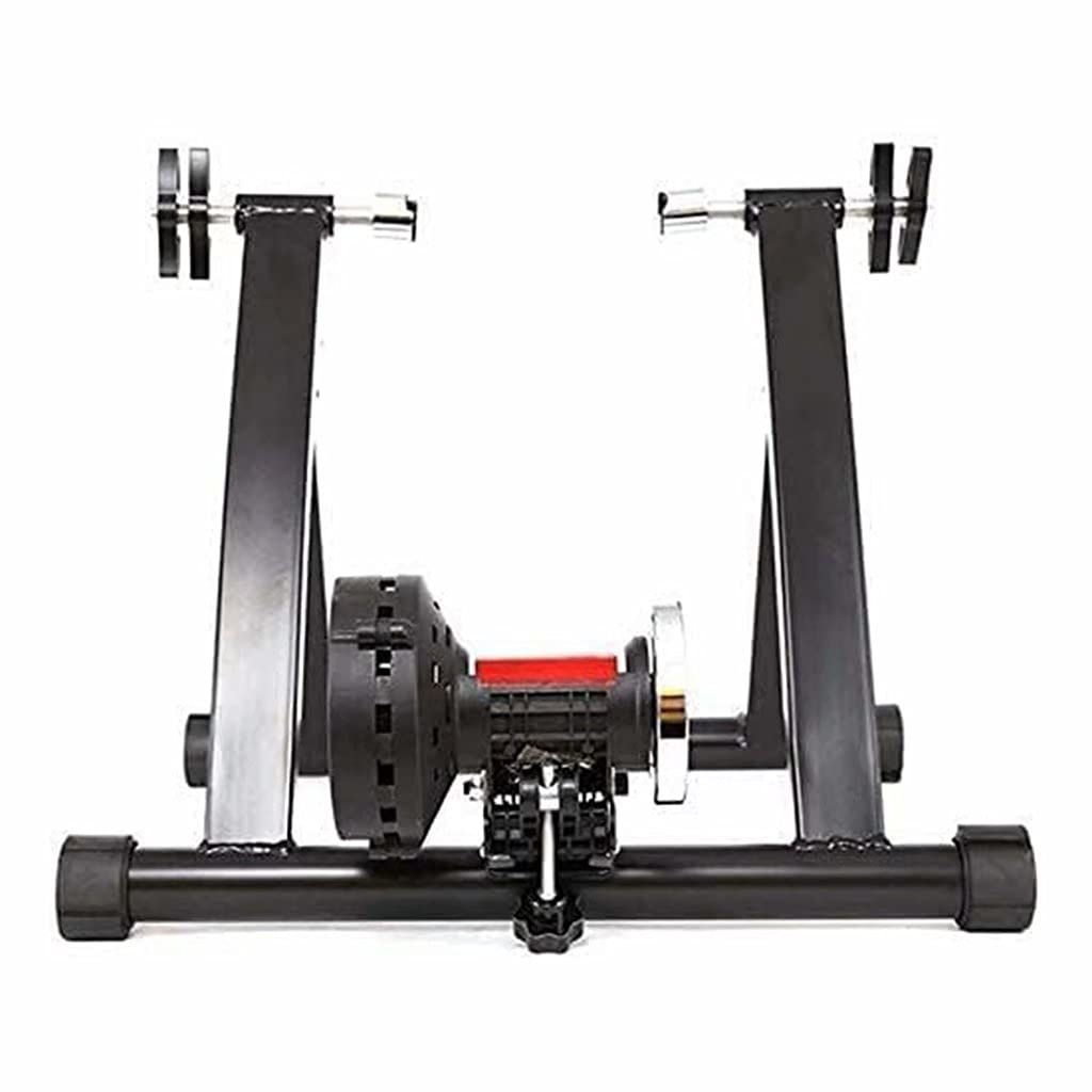 Indoor Heimtrainer Fitness-Roller, Faltbarer Magnetowiderstand-Turbotrainerständer for den Innenbereich, stationärer Rahmen for Mountainbikes/Rennräder, Radfahren, Fitness von NIUSABOU