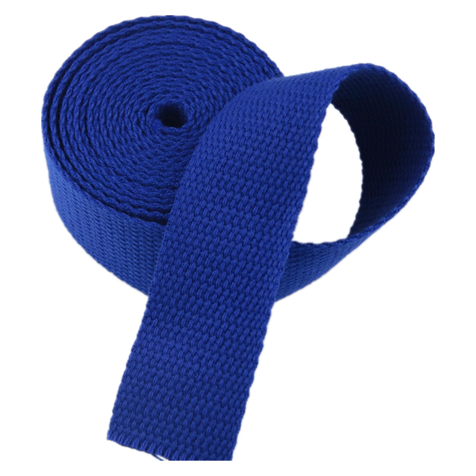 Nylon schweres Band 20 mm, 25 mm, 38 mm, 50 mm, 10 Yards Baumwoll-Gurtband for Taschen, Rucksäcke, Gepäck-/Frachtumreifung(Blue,38MM) von NIUSABOU