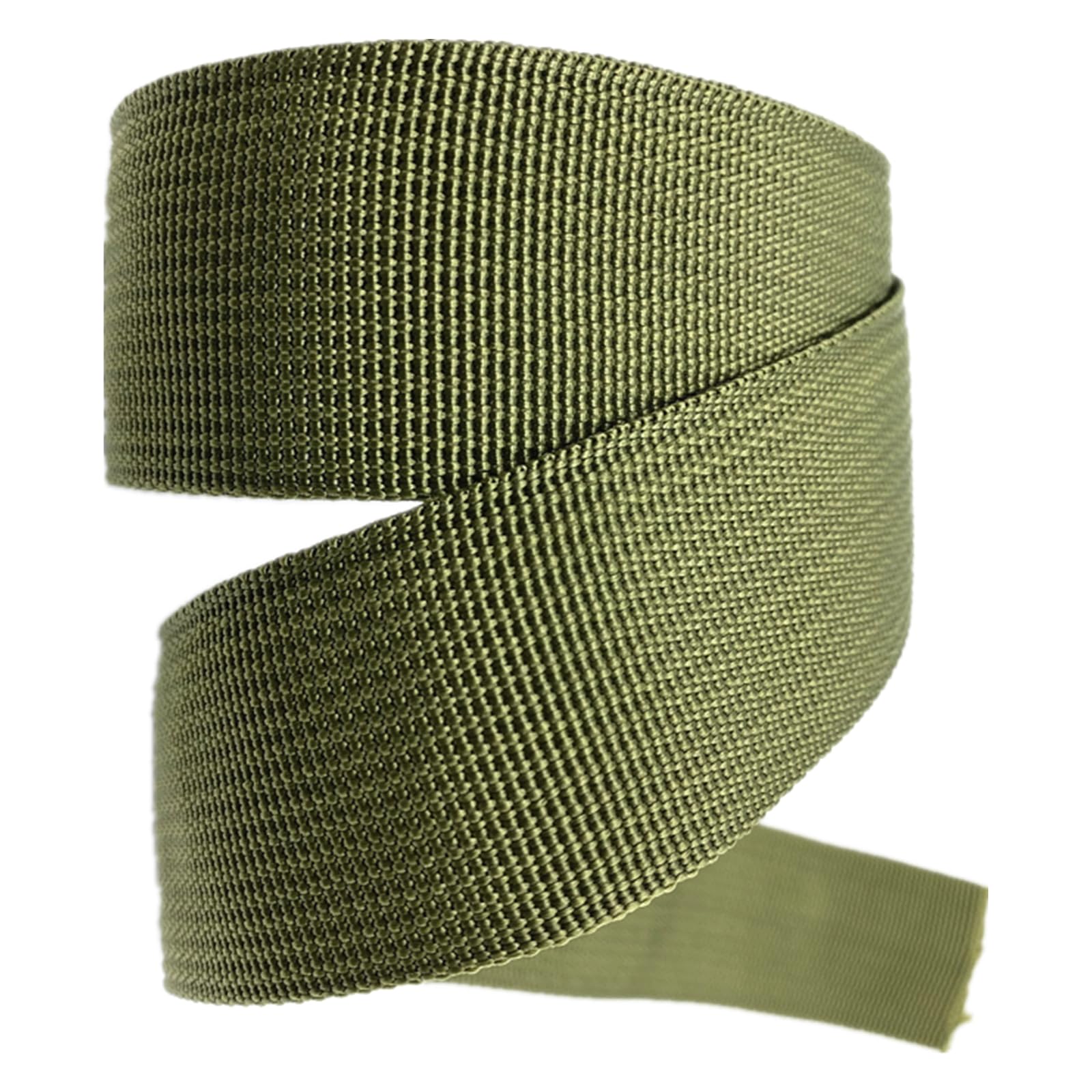 Nylon schweres Band 20 mm Polypropylen-Gurtband for die Herstellung von Taschen, Heimwerkerarbeiten, Haustierhalsbänder, Gepäckgurte, Outdoor-Klettern(Army Green,20MM x 5 Yards) von NIUSABOU