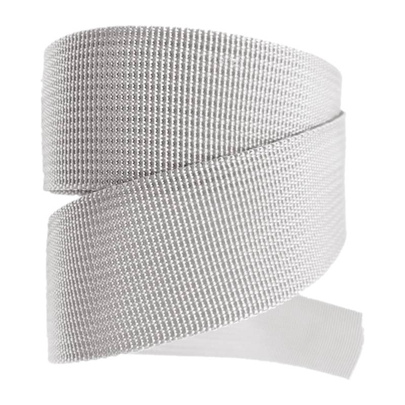 Nylon schweres Band 25 mm Polypropylen-Gurtband for die Herstellung von Taschen, Heimwerkerarbeiten, Haustierhalsbänder, Gepäckgurte, Klettern im Freien(Light Grey,25MM x 20 Yards) von NIUSABOU