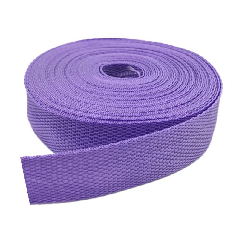 Nylon schweres Band 38 mm Polypropylen-Gurtband for Taschen und Gepäck(Light Purple,38MM x 20 Yards) von NIUSABOU