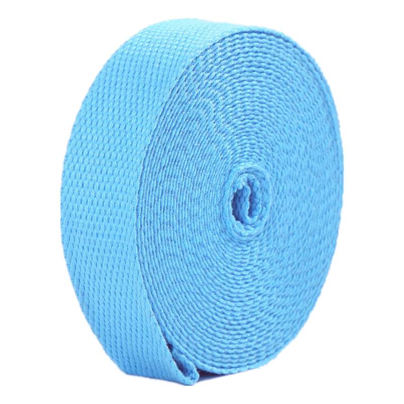 Nylon schweres Band Baumwollgurtband for Taschengriffe, Gepäck-/Frachtumreifung(Light Blue,50MM x 10 Yards) von NIUSABOU